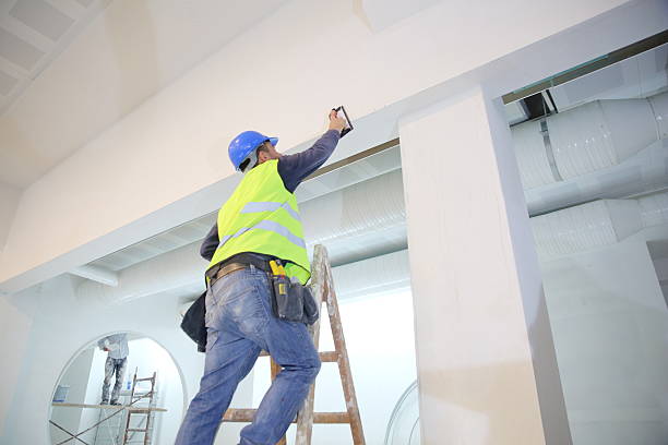 Commercial plastering project